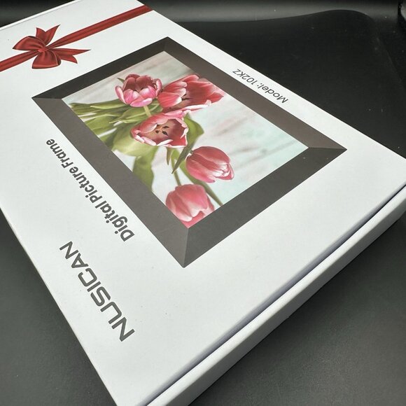 Digital Picture Frame 10.1" Digital Photo Frames Touch Screen NUSICAN Wifi Cloud - Picture 4 of 7